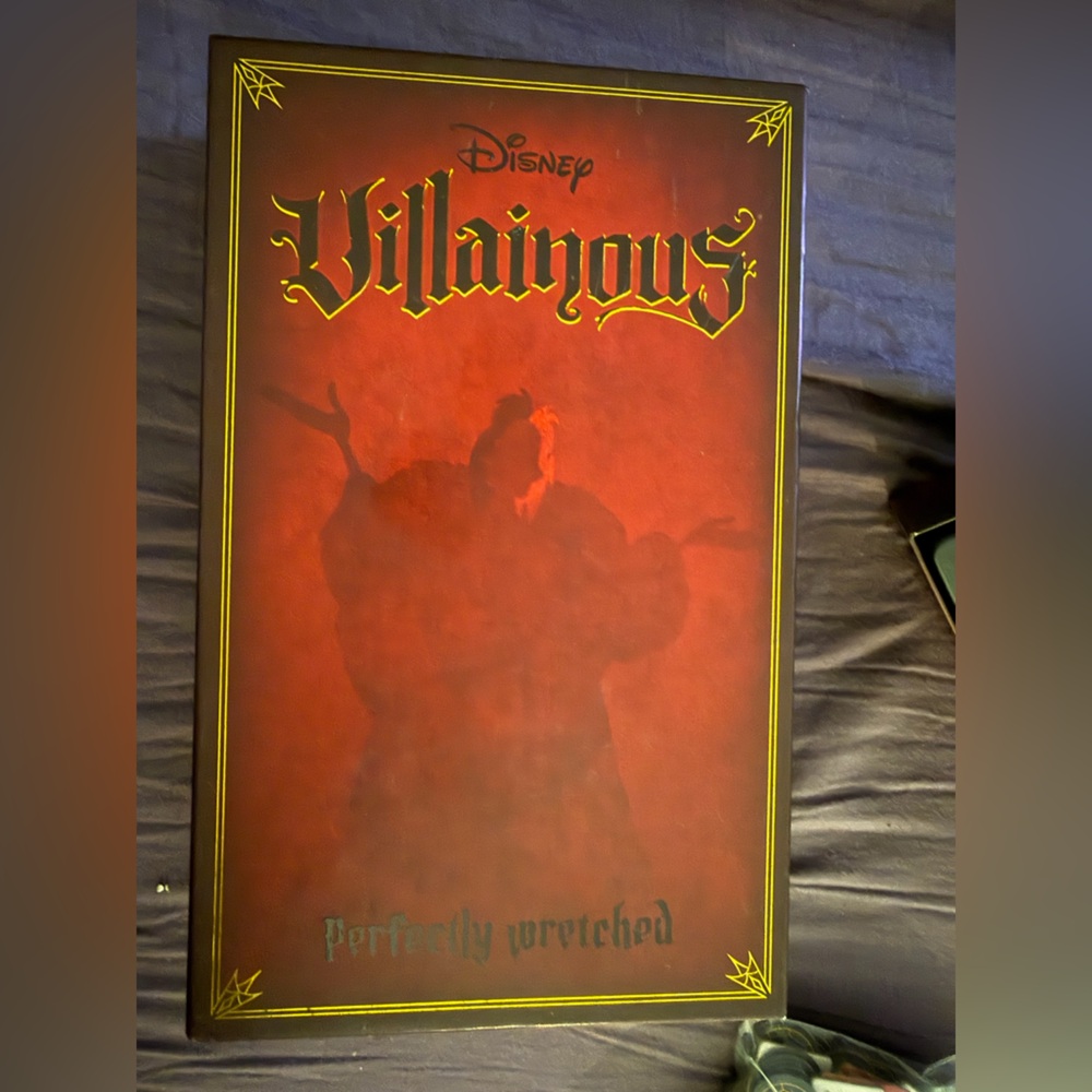 Disney Villainous Perfectly Wretched Board Game Ravensburger Complete
